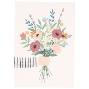 Card, bunch of flowers