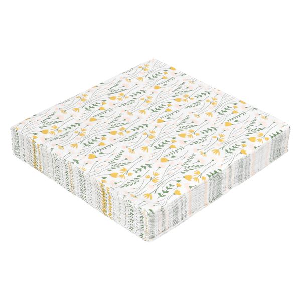 Napkins, paper, wildflowers, 33 x 33 cm, pack of 20