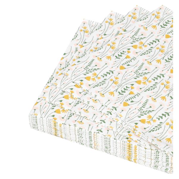 Napkins, paper, wildflowers, 33 x 33 cm, pack of 20