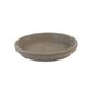 Saucer, terracotta, grey, Ø 18 cm