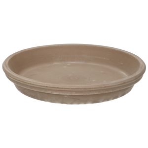 Untersetzer, Terrakotta, grau Ø 25 cm 