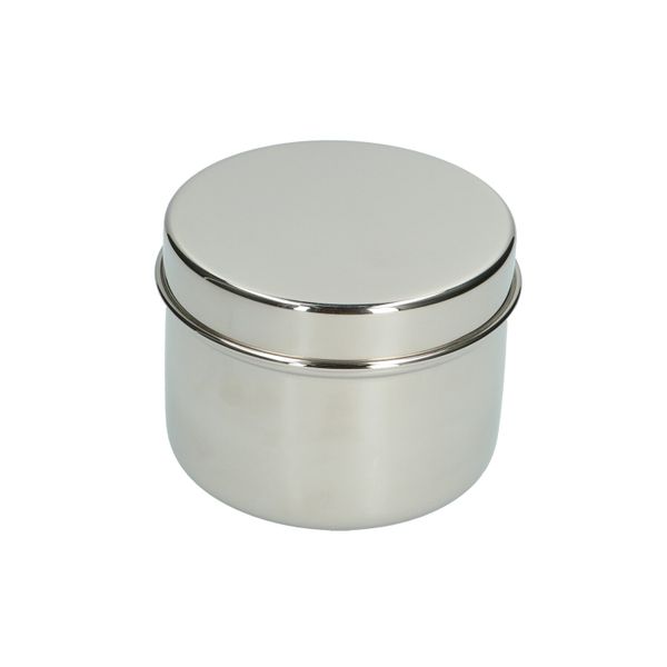 Boîte à provision, inox, Ø 10,5 cm