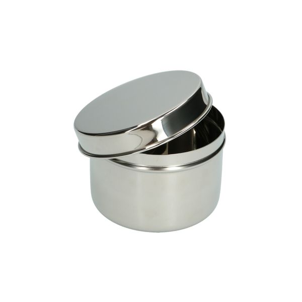 Boîte à provision, inox, Ø 10,5 cm
