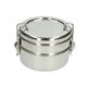 Stacking tins, stainless steel, 2-part, ⌀ 14 cm