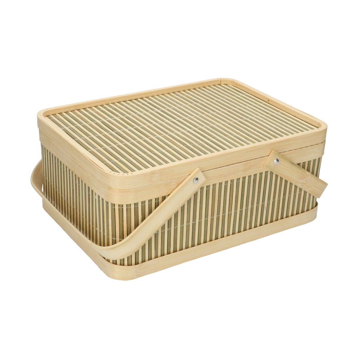 Picknickmand, bamboe, manden | Dille &