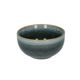 Schaal reactieve glazuur, steengoed, blauw, Ø 10,8 cm