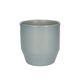 Plant pot, earthenware, matt grey, ⌀ 13 cm