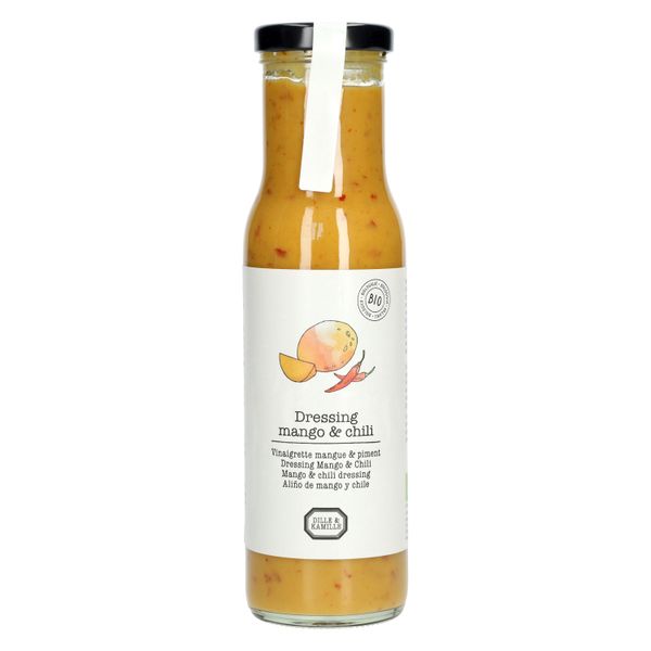 Dressing, biologisch, mango&chili, 250 ml