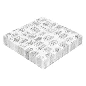 Napkins, paper, facades, 33 x 33 cm, pack of 20