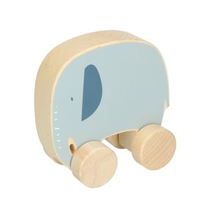 Elephant on wheels, wood, 12m+