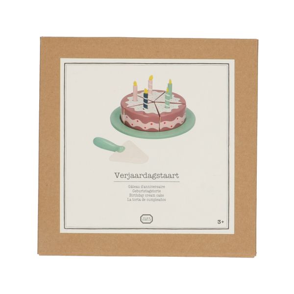 Gâteau d'anniversaire en bois Chocolat - Le Toy Van