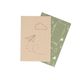 Kaarten met envelop, dungpapier, 4 stuks