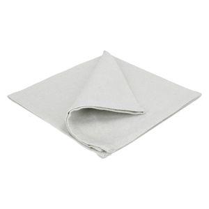 Serviette de table, coton bio GOTS, gris, 40 x 40 cm Serviette de table, coton bio GOTS, gris, 40 x 40 cm