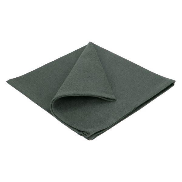 Serviette, Bio-Baumwolle (GOTS), dunkelgrün, 40 x 40 cm Serviette, Bio-Baumwolle (GOTS), dunkelgrün, 40 x 40 cm