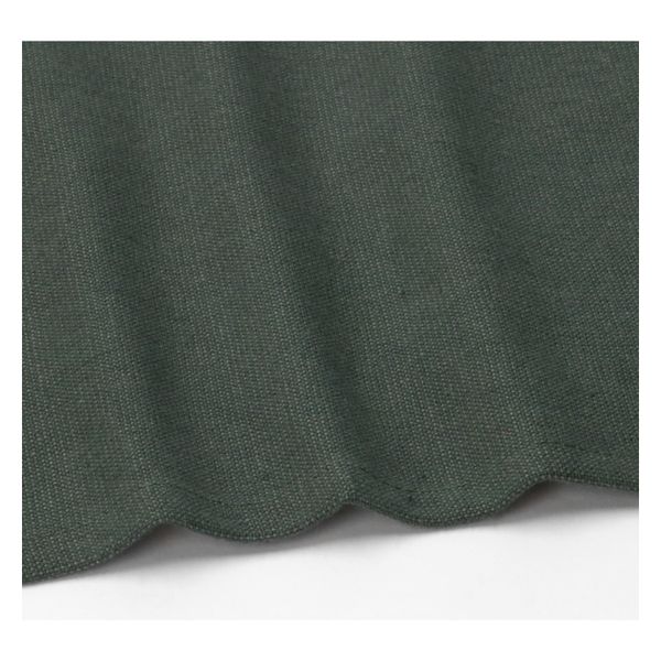 Napkin, GOTS organic cotton, dark green, 40 x 40 cm