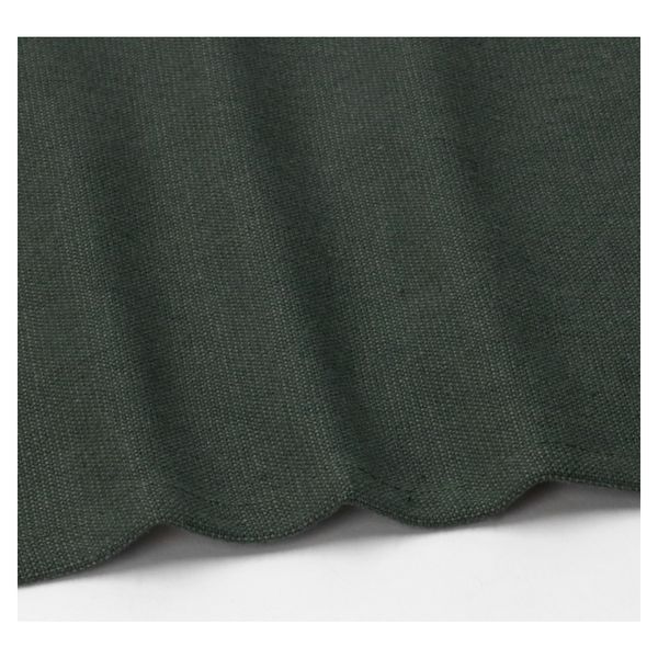 Tablecloth, GOTS organic cotton, dark green, 140 x 180 cm