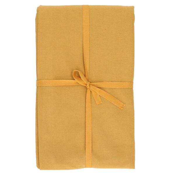 Tafelkleed, GOTS bio-katoen, okergeel, 140 x 180 cm