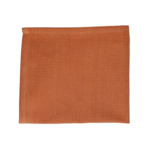 Serviette, Bio-Baumwolle, terra meliert, 40 x 40 cm