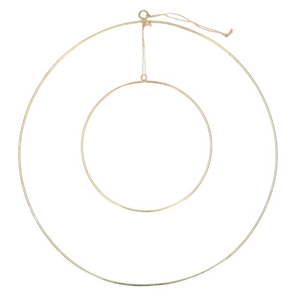 Anneau de décoration, double cerceau, Ø 40 cm