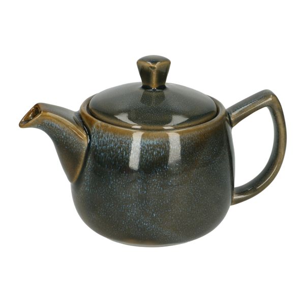 Theepot reactieve glazuur, steengoed, blauw, 750 ml