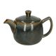 Theepot reactieve glazuur, steengoed, blauw, 750 ml