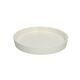 Soucoupe pour pot de fleur, céramique, blanc mat, Ø 13,5 cm