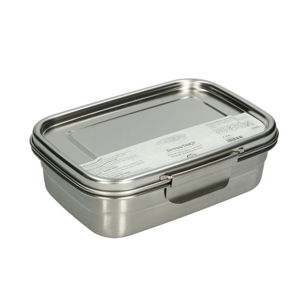 Lunchbox, Edelstahl, 1260 ml