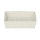 Porte-savon, céramique, blanc moucheté