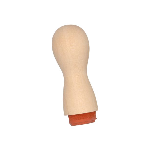 Tampon, flocon de neige, hêtre, Ø 2 cm