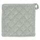 Potholder, organic cotton, grey speckled