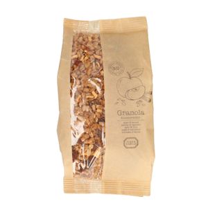 Granola, organic, apple & cinnamon, 375 g