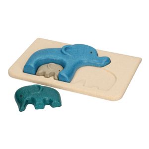 Puzzle elephant, rubberwood, 18m+
