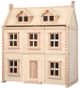 Houten poppenhuis, 73 x 64 cm