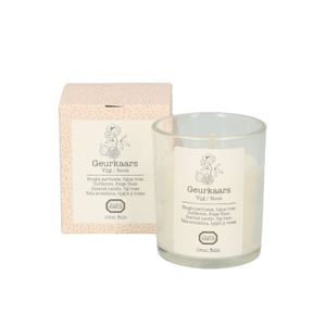 Scented candle, fig and rose, 100 ml