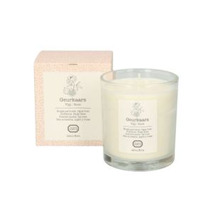 Scented candle, fig and rose, 250 ml