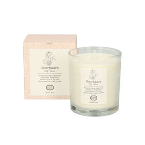 Scented candle, fig and rose, 250 ml