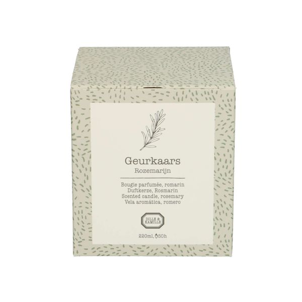 Geurkaars, rozemarijn, 220 ml