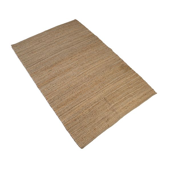 Vloerkleed, jute, naturel, 130 x 200 cm