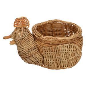 Mandje kip, riet