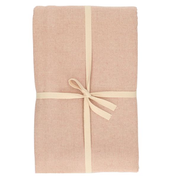 Tafelkleed, GOTS bio-katoen, sienna, 145 x 300 cm