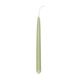 Bougies fines, vert olive, 17 cm, 10 pcs