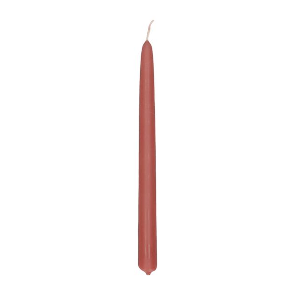 Bougies fines, rose, 17 cm, 10 pièces