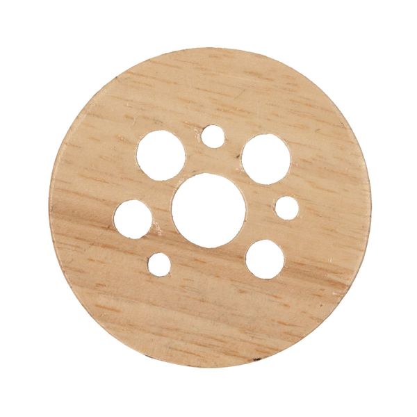 Bloemverdeler, rubberhout,Ø 6.5 cm