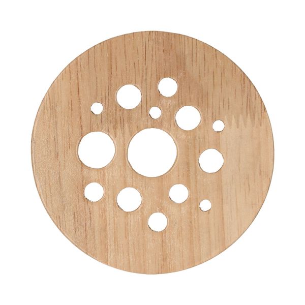 Bloemverdeler, rubberhout,Ø 10 cm