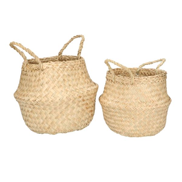 Harvest basket, sea grass, ⌀ 17 cm