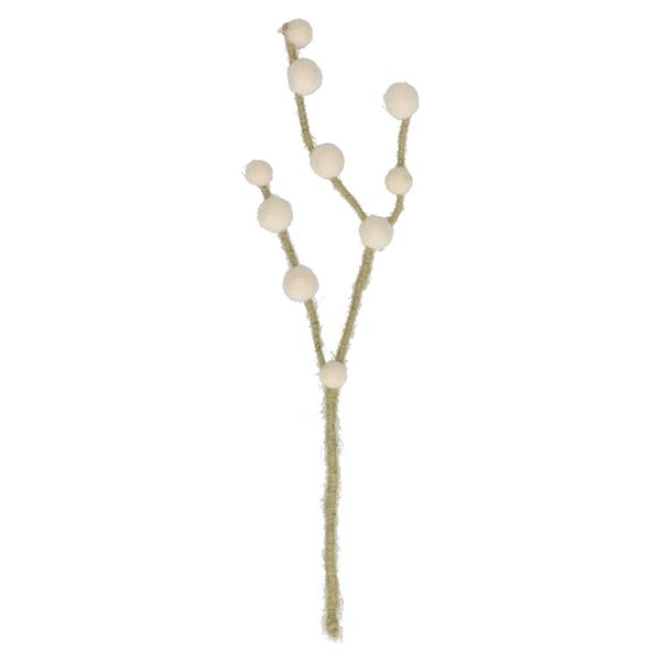 Branch with berries, felt, long