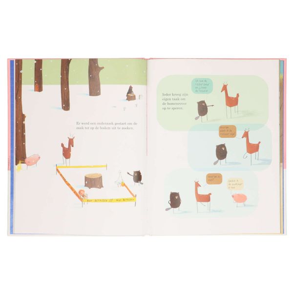 De grote bomenrover, Oliver Jeffers