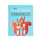 Twee vechtende eekhoorntjes, Rachel Bright
