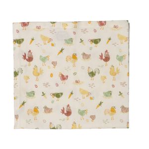 Napkin, cotton, chicken