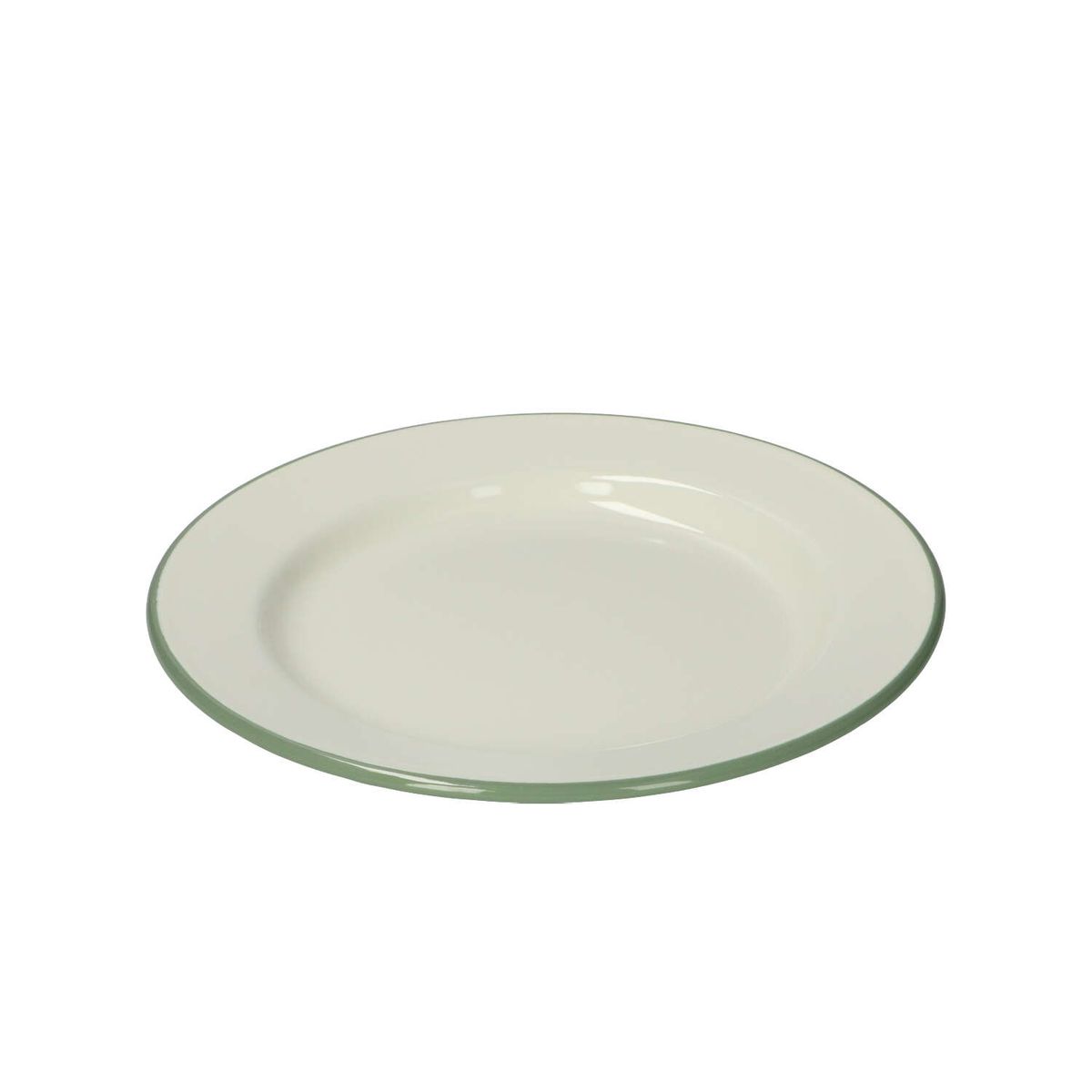 Service d'assiettes porcelaine 18 pièces blanc filet or